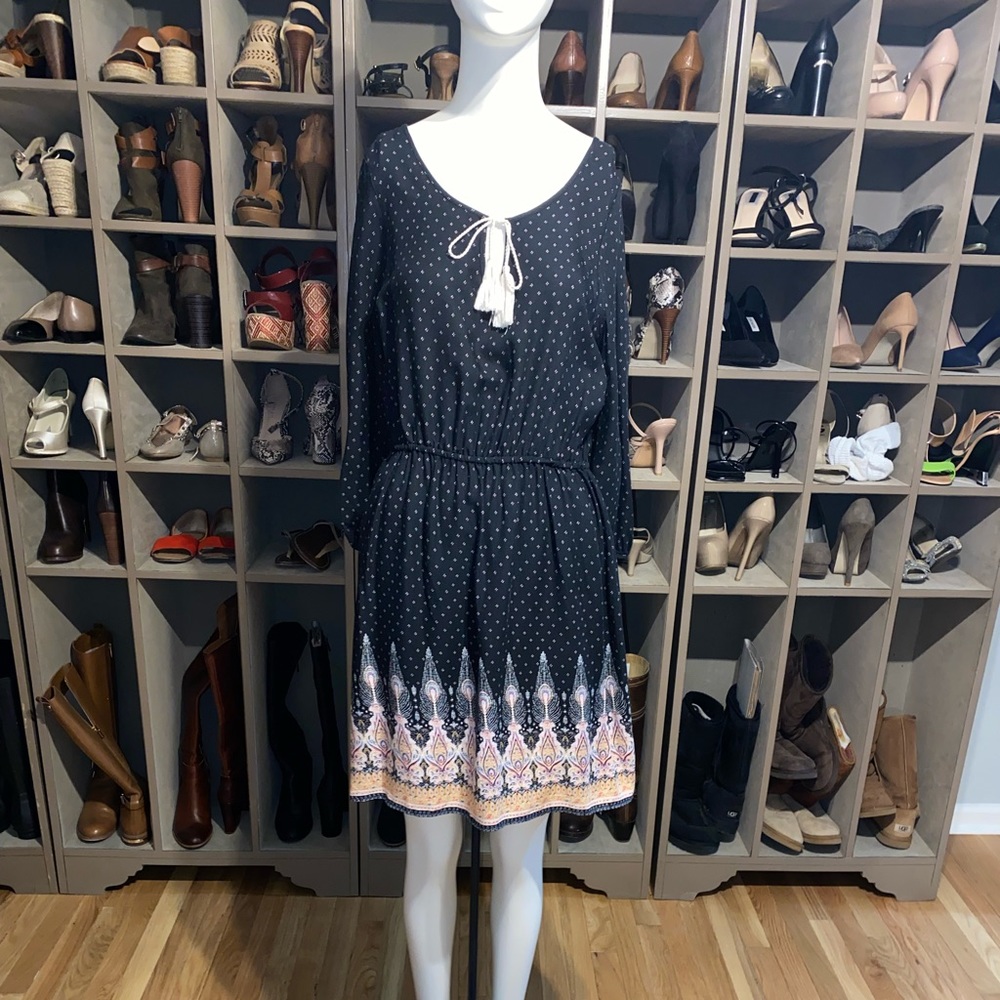 Casual long sleeve dress